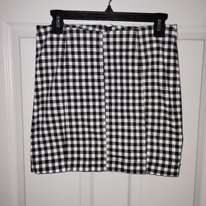 Free People Plaid Skirt Size 6 / S NWOT